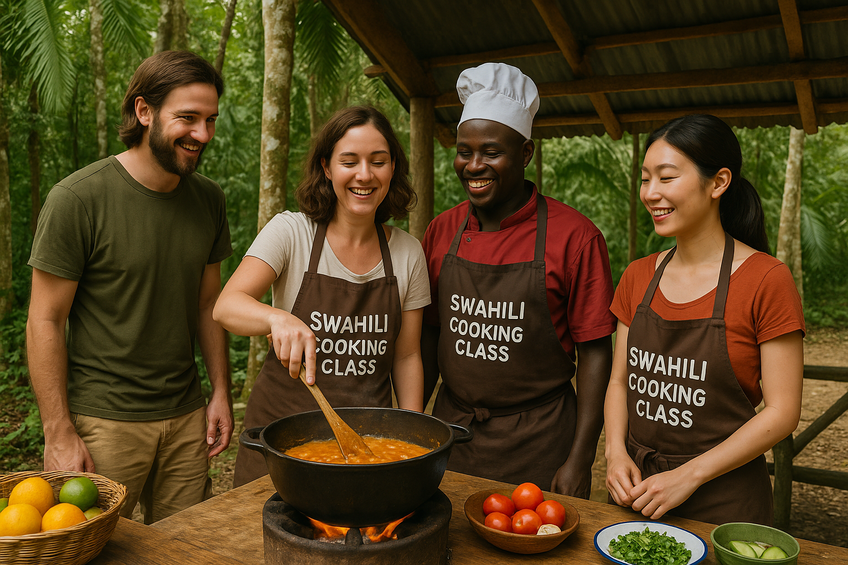 Swahili Cultural Cooking Class & Jozani Forest Tour